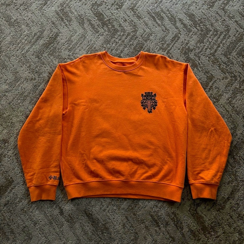 Chrome Hearts Vine Dagger Crewneck Sweatshirt